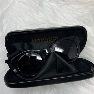 MONOKEL Shiro Black 47-25-145 Sunglasses Handcrafted Eyewear
